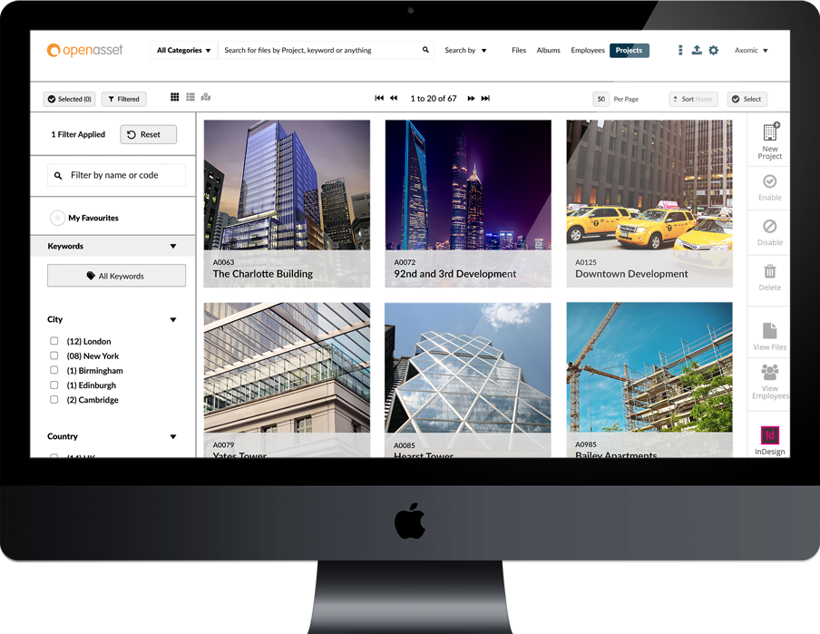 Featured image inside mac