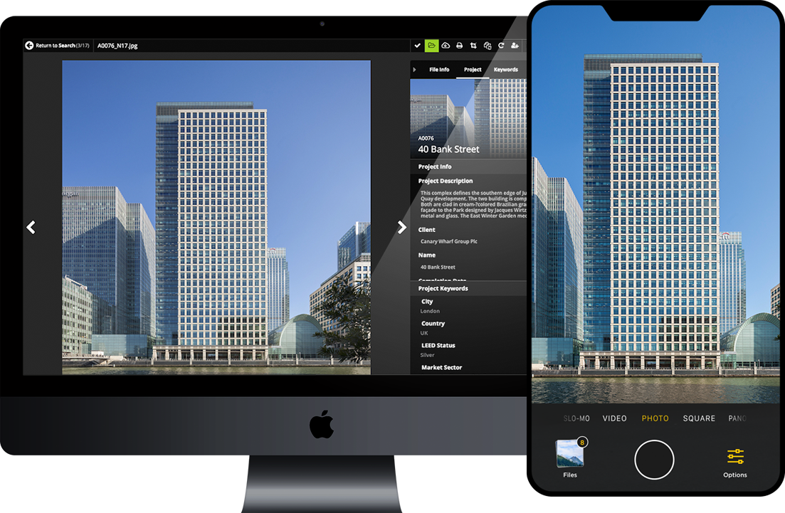 Featured image inside mac