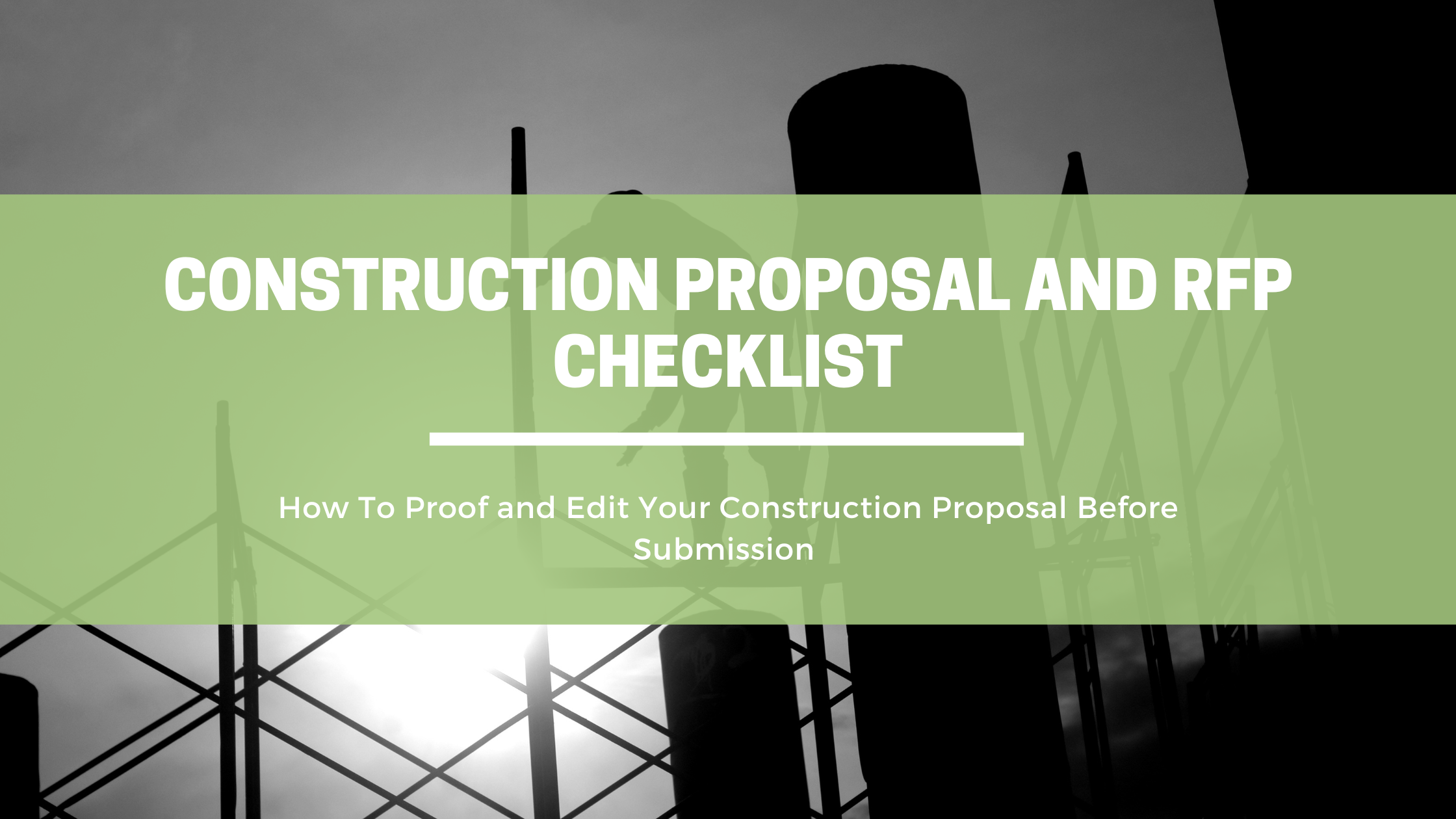 Construction RFP & Construction Bids: 12 Steps to See Success