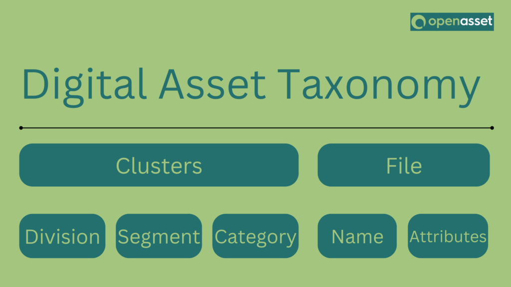 Digital Asset Taxonomy Graphic | OpenAsset