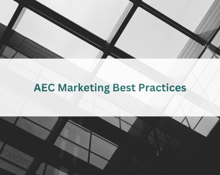 AEC marketing best practices