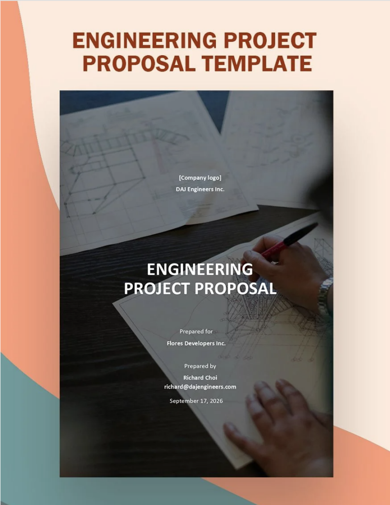 engineering proposal cover