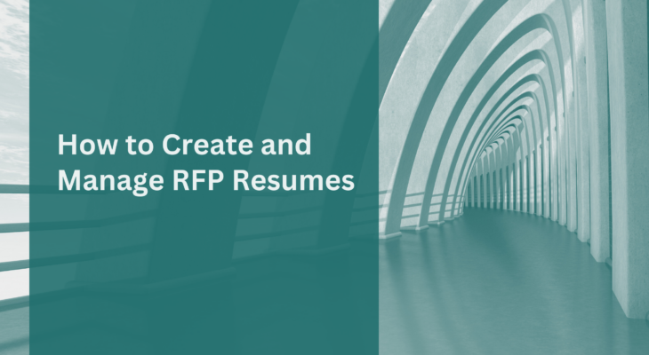 RFP Resumes