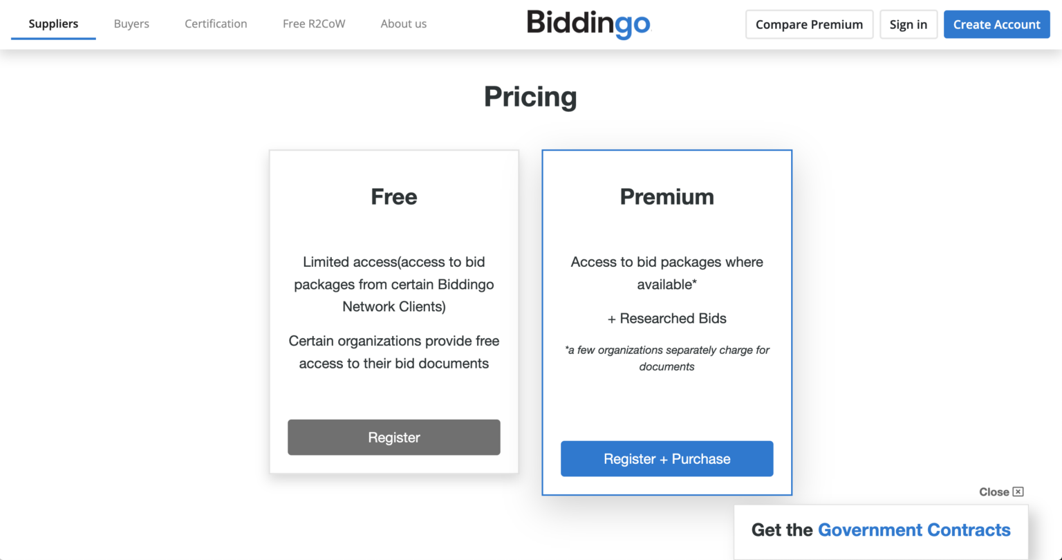 Compare The 23 Best Construction Bidding Websites For 2024 OpenAsset   Biddingo 1536x810 