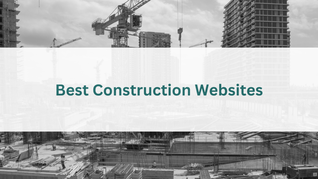 best construction websites