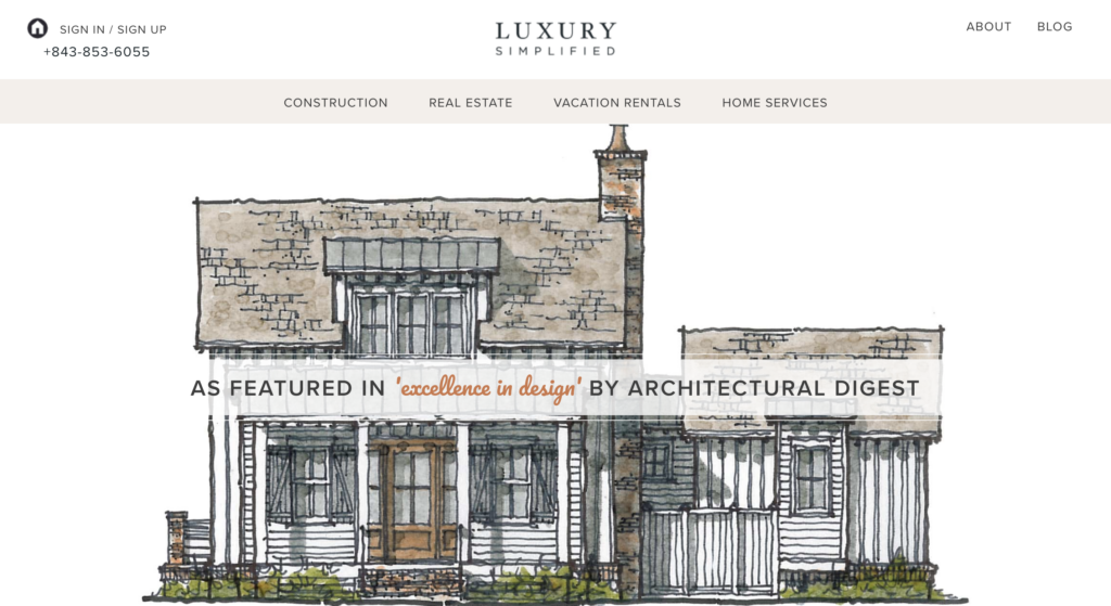 luxury-simplified-homepage
