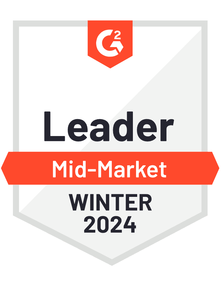 G2 Mid Market Leader Winter 2024