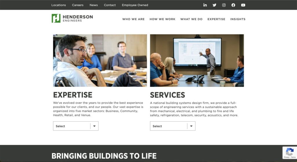 henderson-engineers-website-design-example