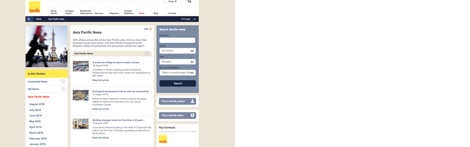 real estate website