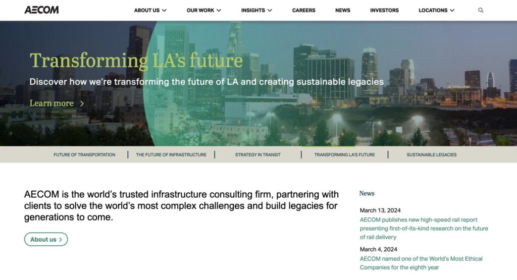aecom-website-design-example