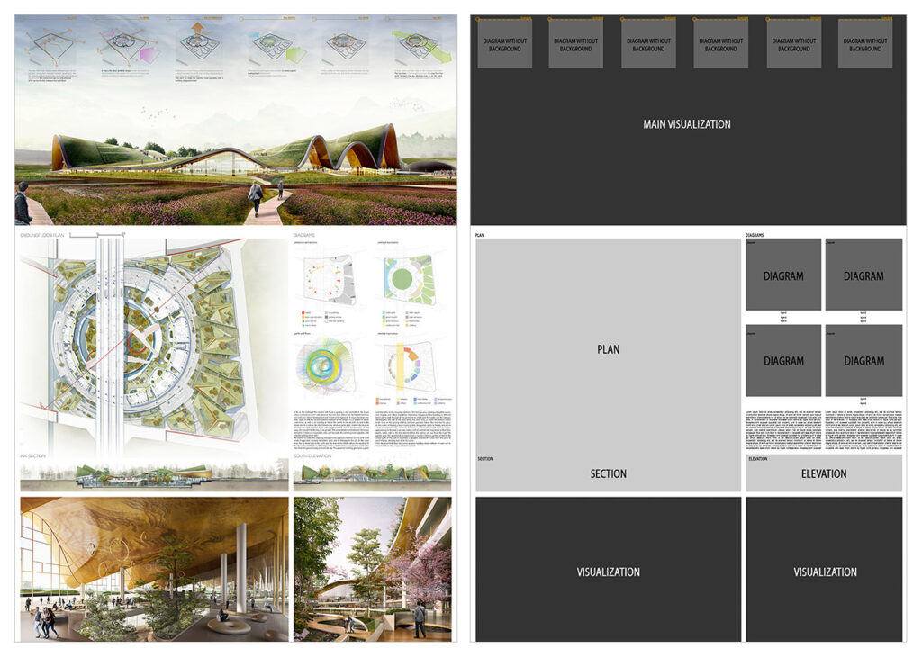 architecture presentation board planning