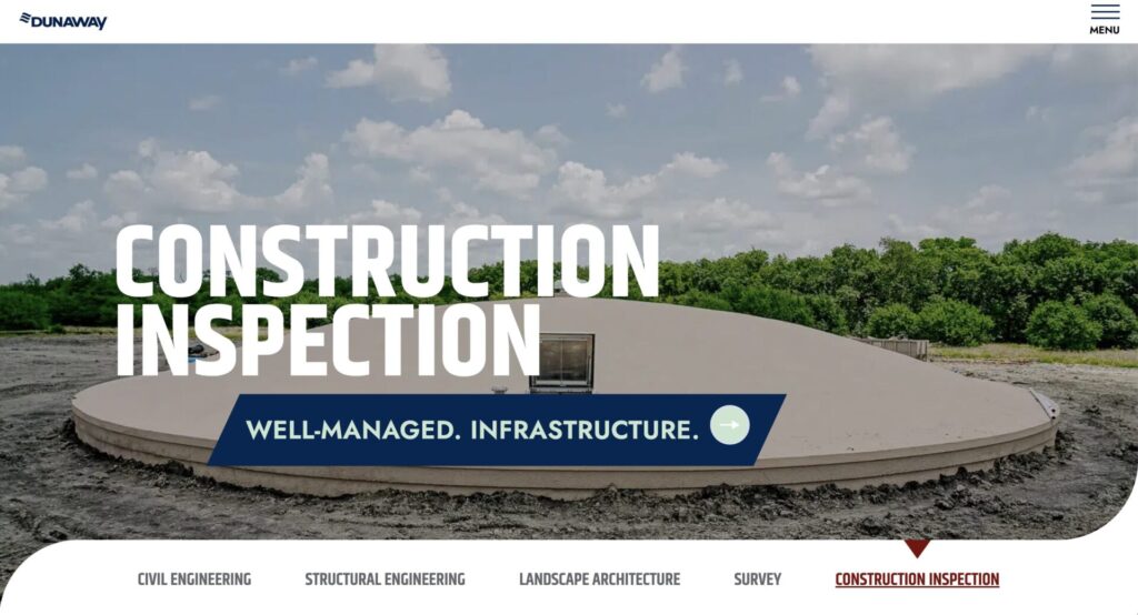 dunaway-engineering-website-design-example