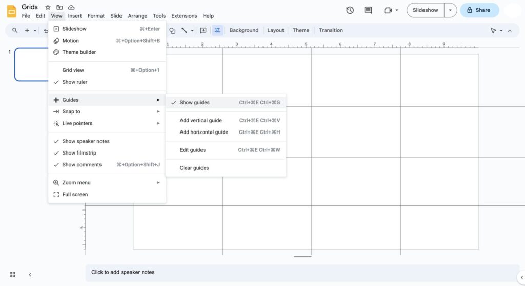 google-slides-grids