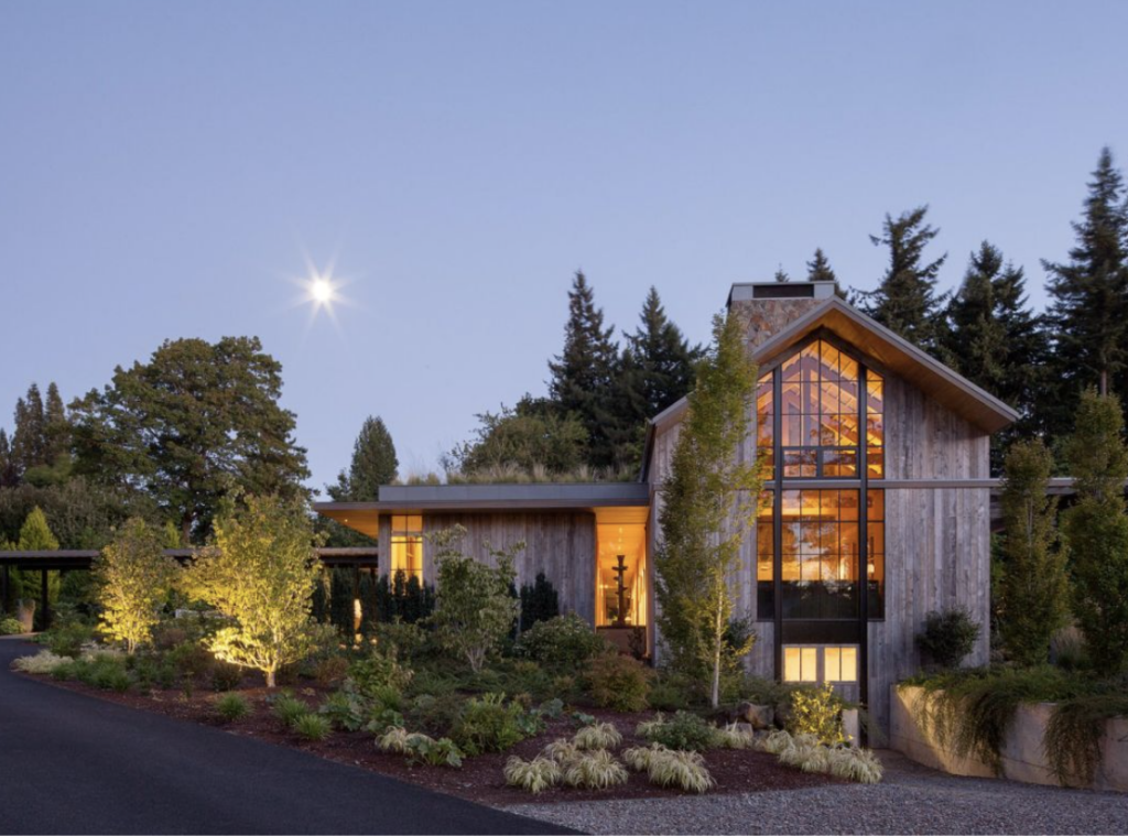 home in the woods