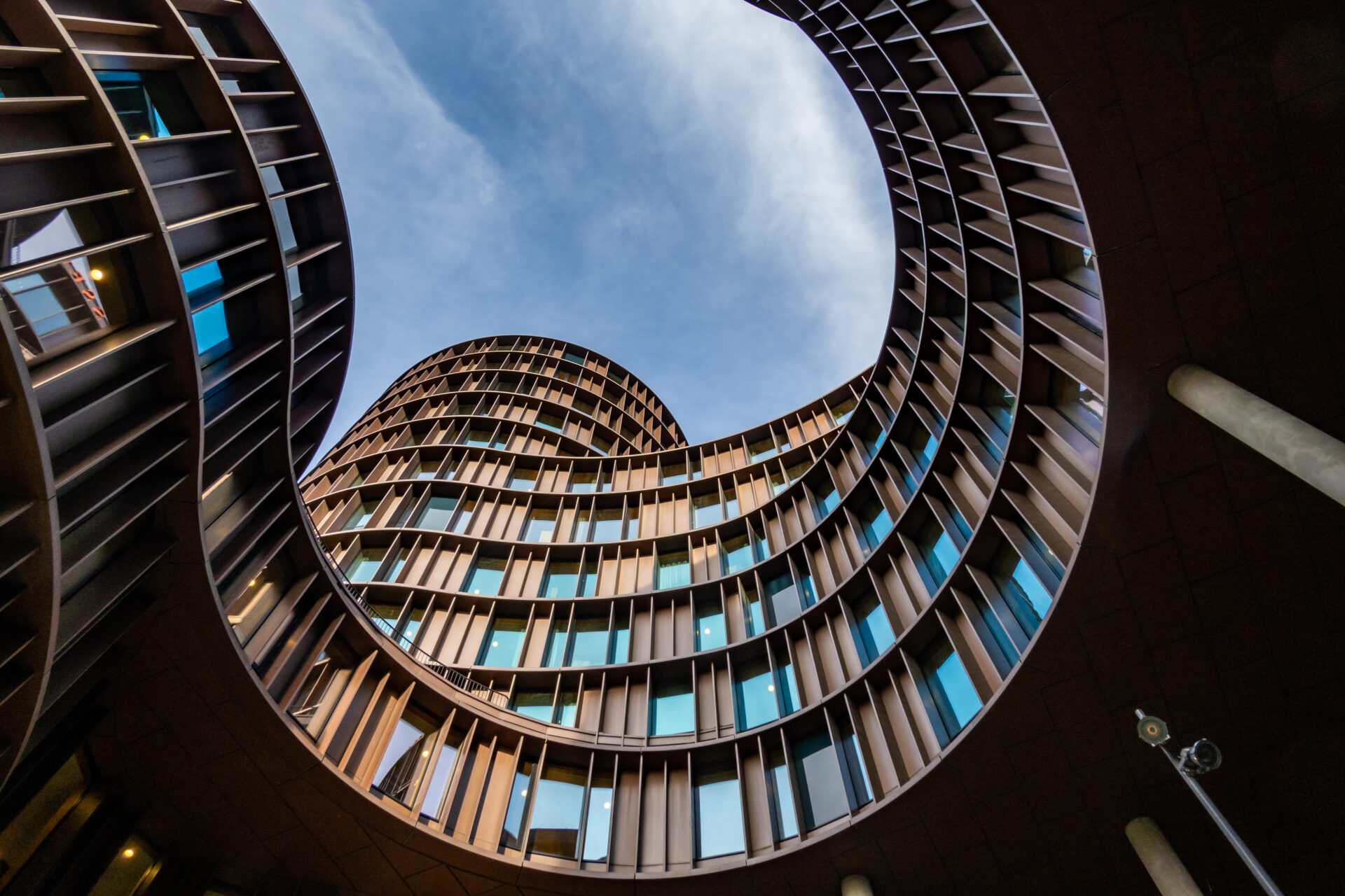 Copenhagen, Denmark, The landmark  AxelTorv building in downtown.