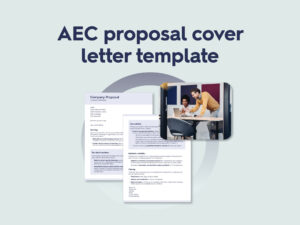 header AEC proposal cover letter template