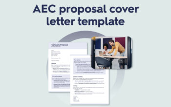 header AEC proposal cover letter template